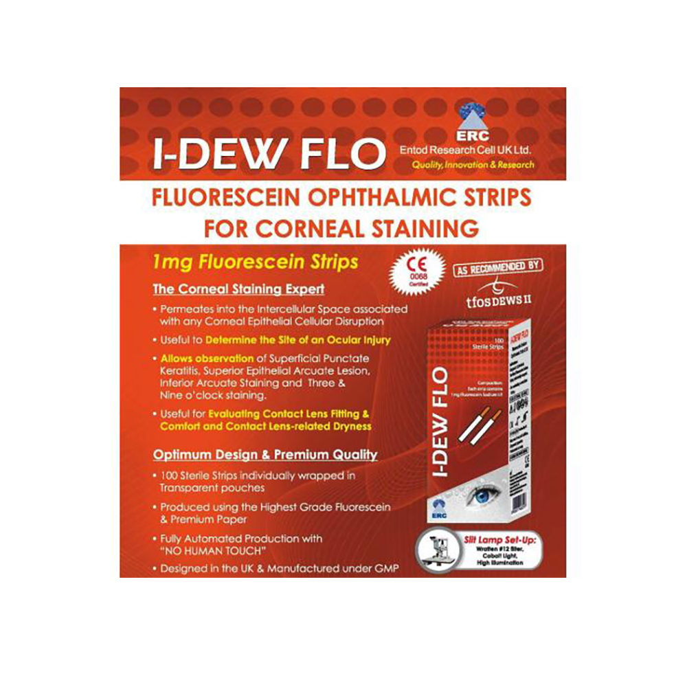 Fluoresceinstreifen I-DEW FLO – Bild 2